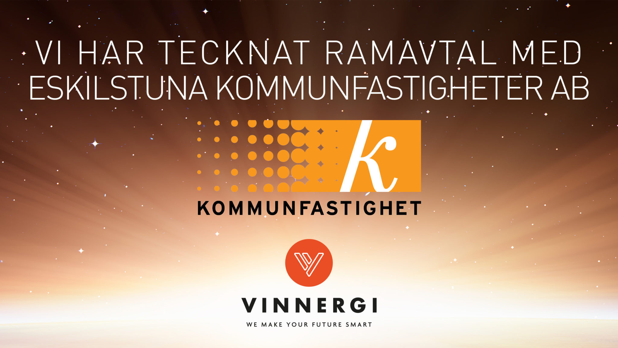 Vinnergi har tecknat ett nytt ramavtal med Eskilstuna Kommunfastigheter AB för elrevisioner