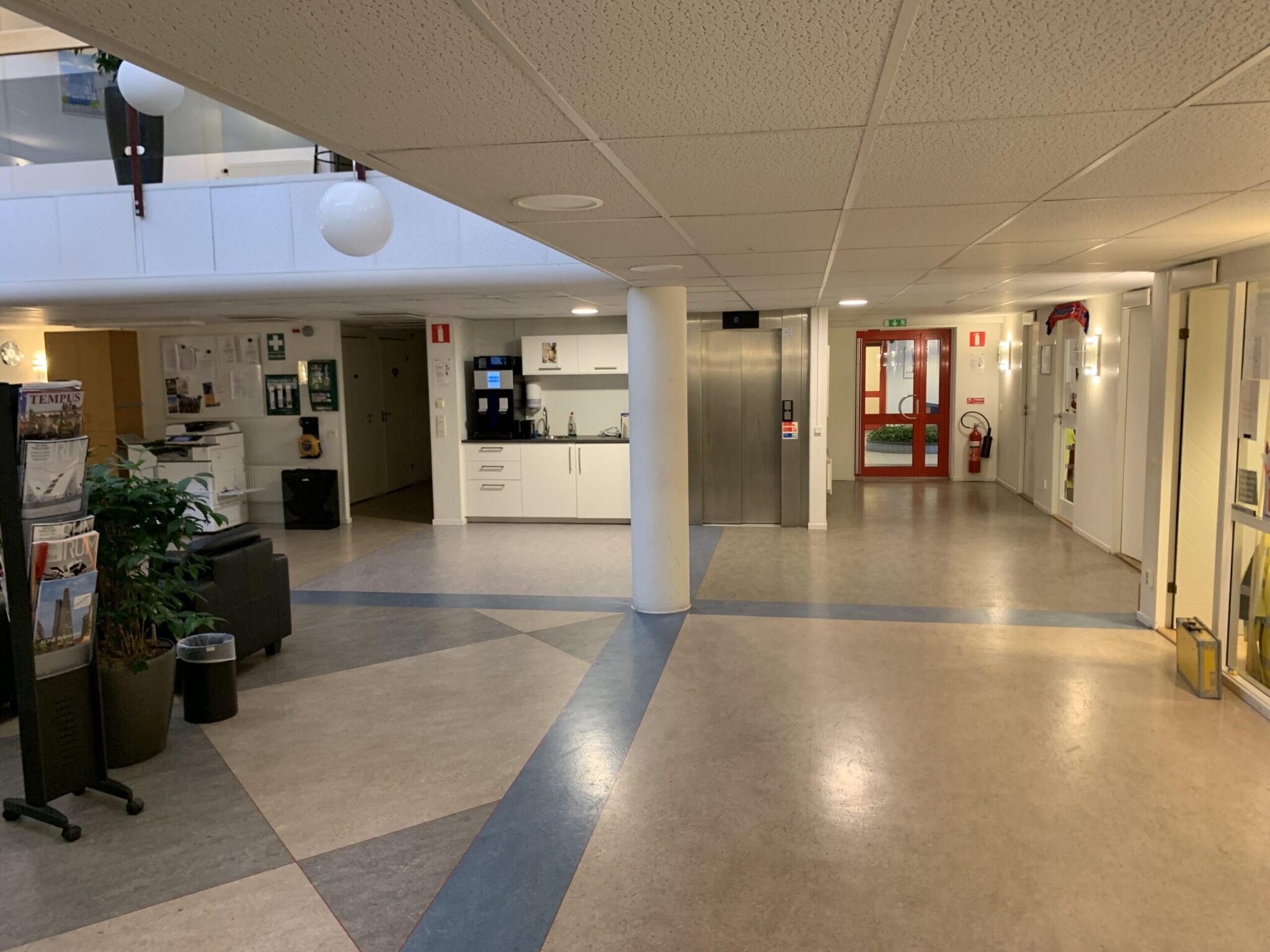 Vinnergi Malmö Plan 1 Lounge - korridor 2019-11-15