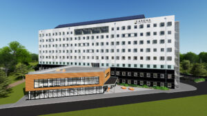 Projektering av arenahotellet Tennisvägen Uppsala