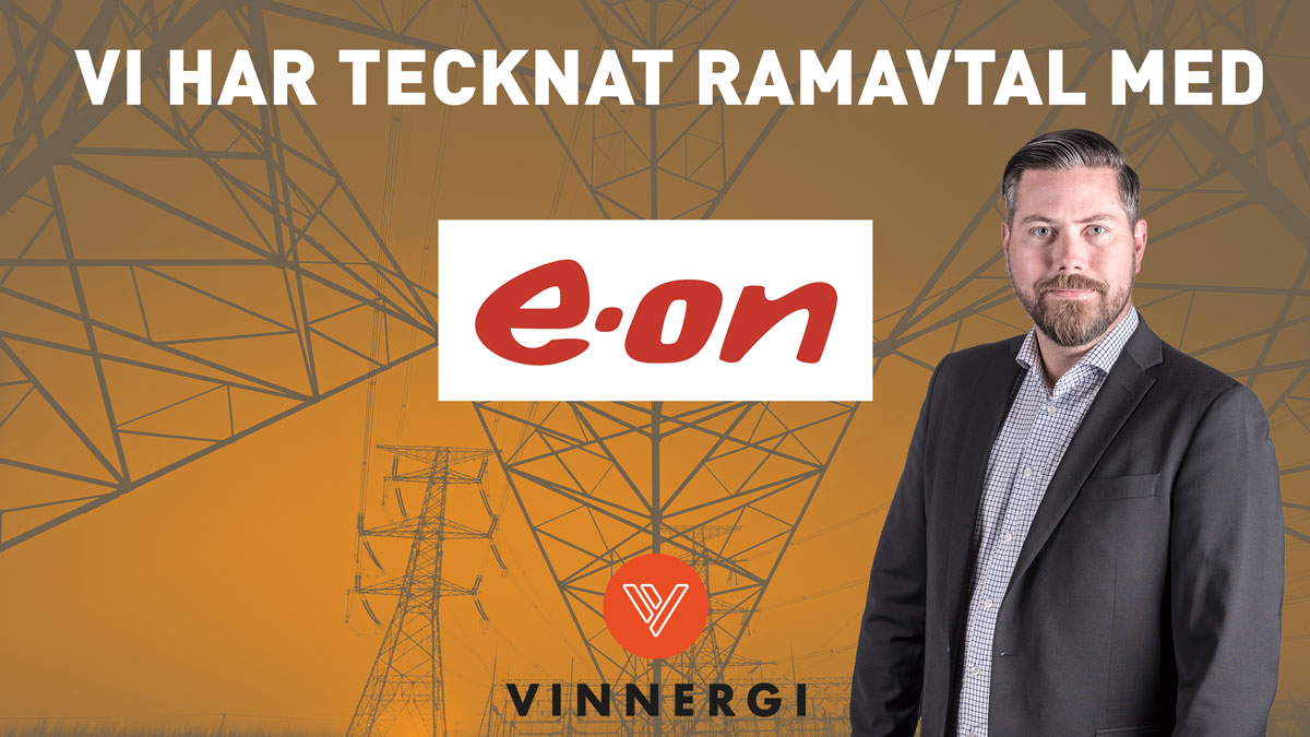 E.ON ser nya bredden hos Vinnergi – tecknar brett ramavtal för teknikkonsulttjänster