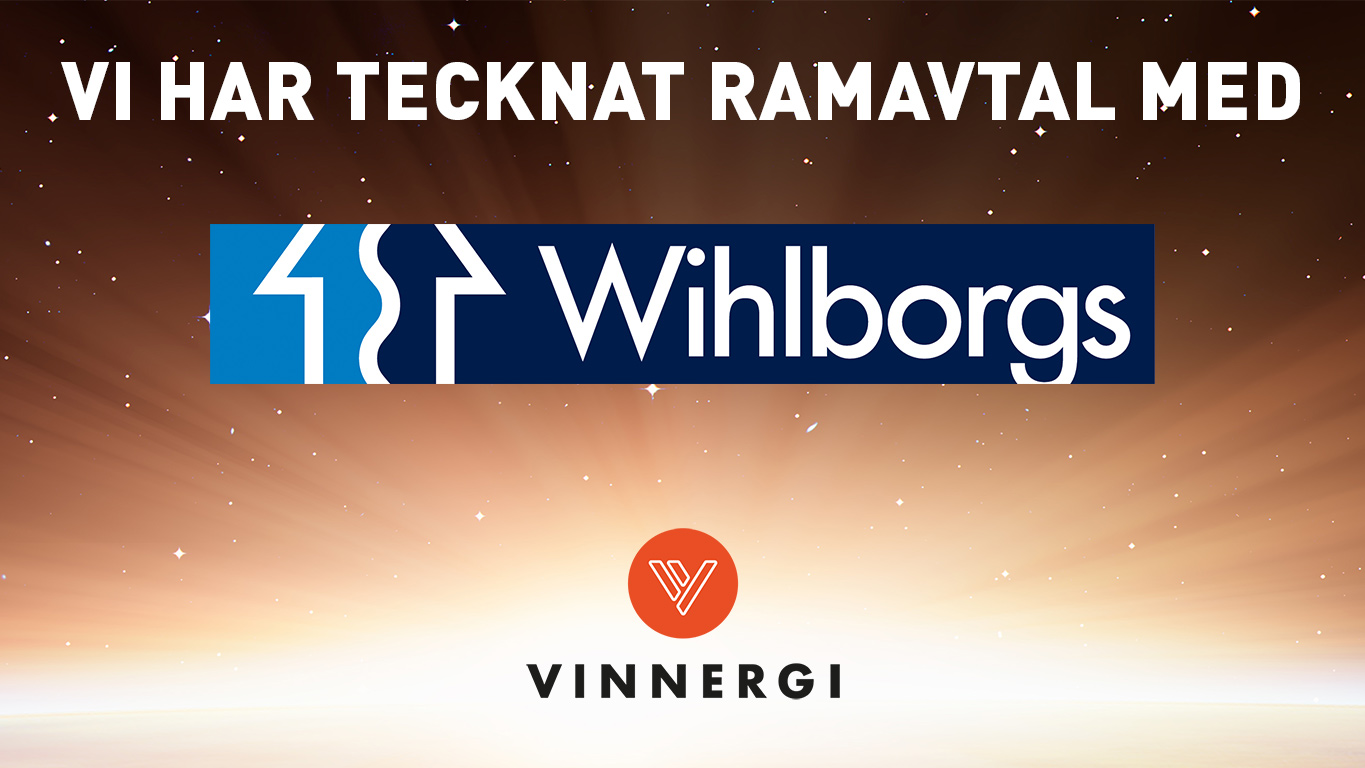 Vinnergi tecknar ramavtal med Wihlborgs fastigheter