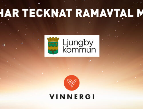 Vinnergi tecknar ramavtal med Ljungby kommun