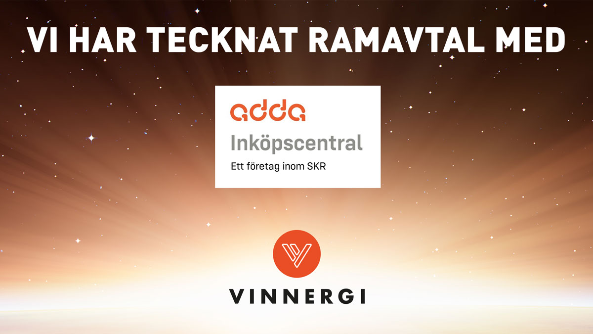 Vinnergi tecknar ramavtal inom säkerhetsteknik med Adda Inköpscentral ...