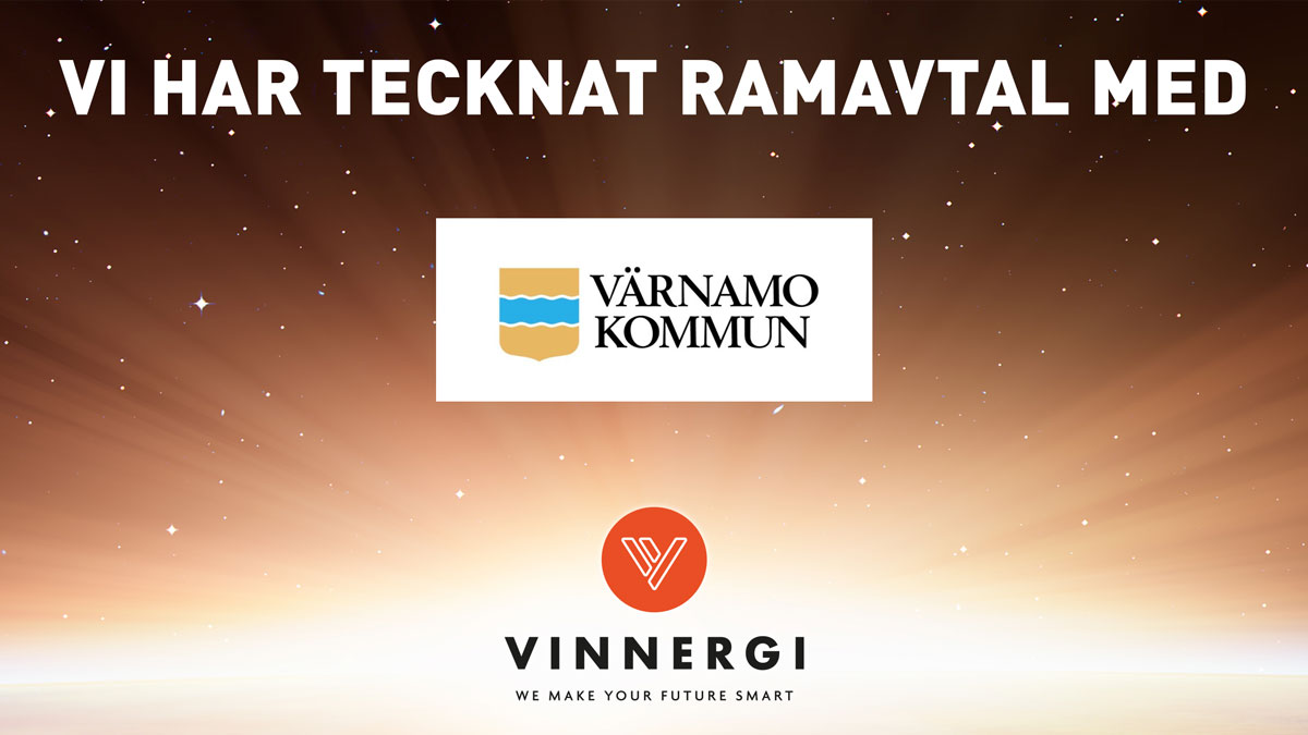 Vinnergi tecknar ramavtal med Värnamo kommun