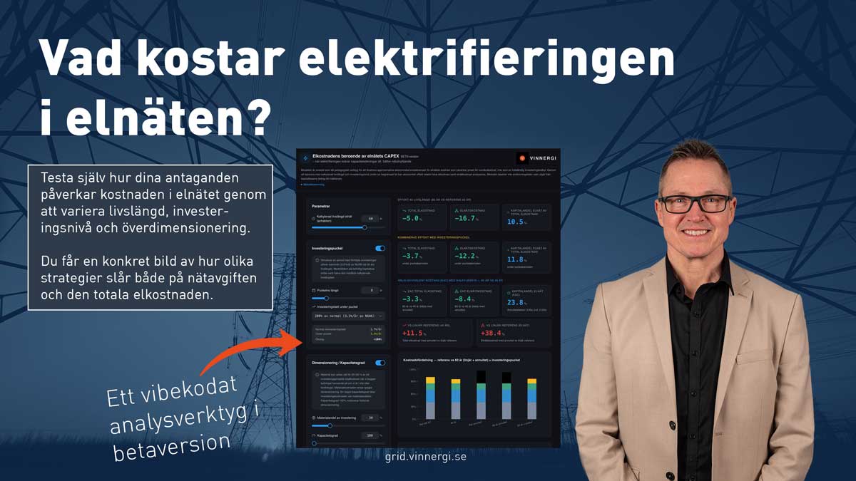 Vad kostar elektrifieringen i elnäten?